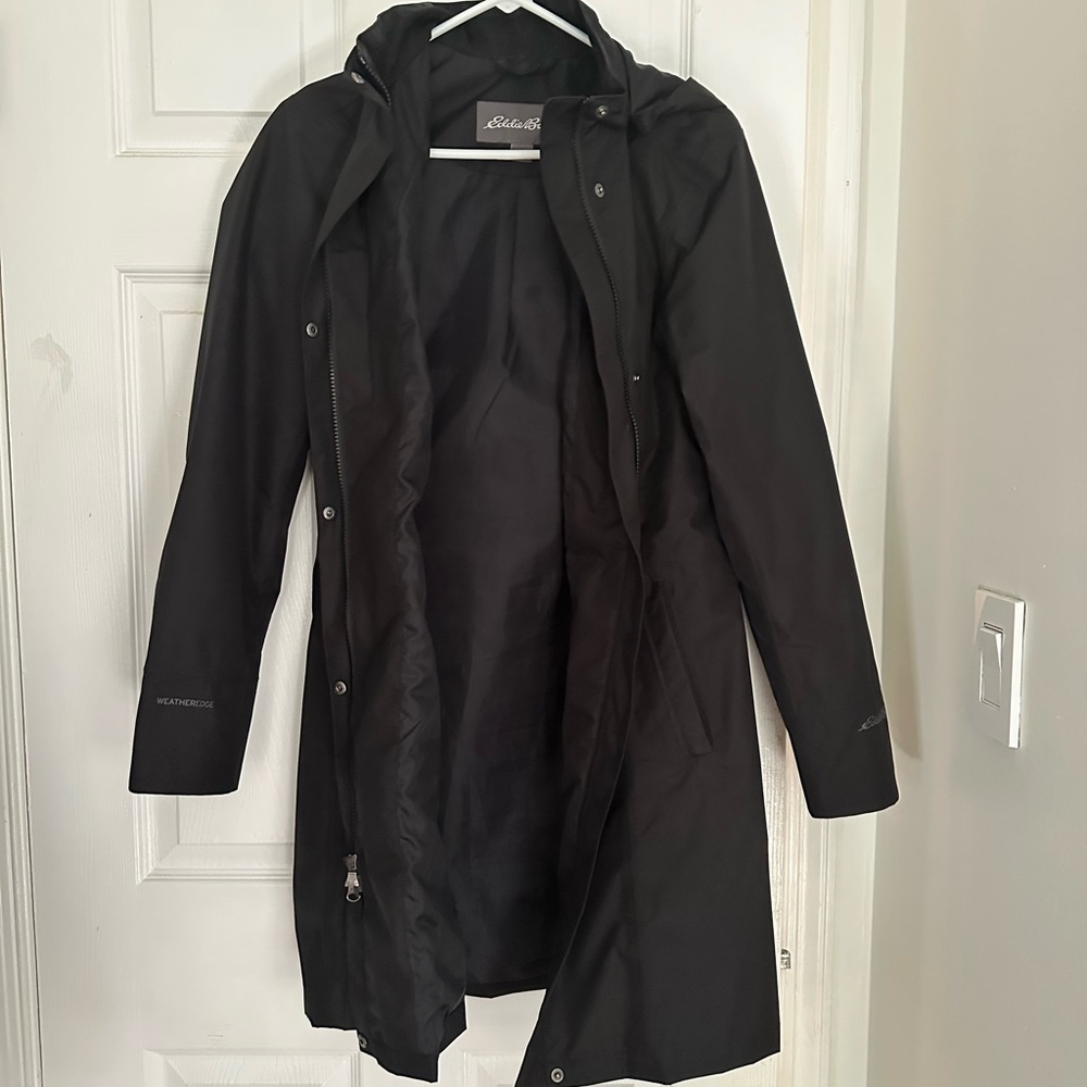 Eddie Bauer Black Hooded Jacket